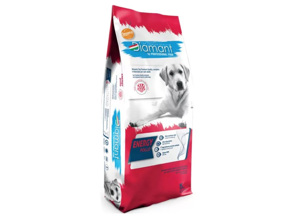 78537 1 diamant dog energy kureci 15 kg z kategorie chovatelske potreby a krmiva pro psy krmiva pro psy granule pro psy