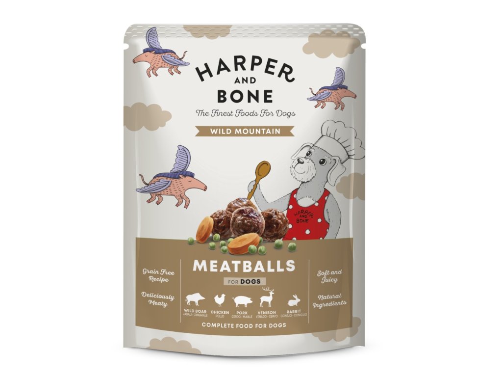 78786 3 harper and bone dog divoke hory 300g z kategorie chovatelske potreby a krmiva pro psy krmiva pro psy kapsicky pro psy