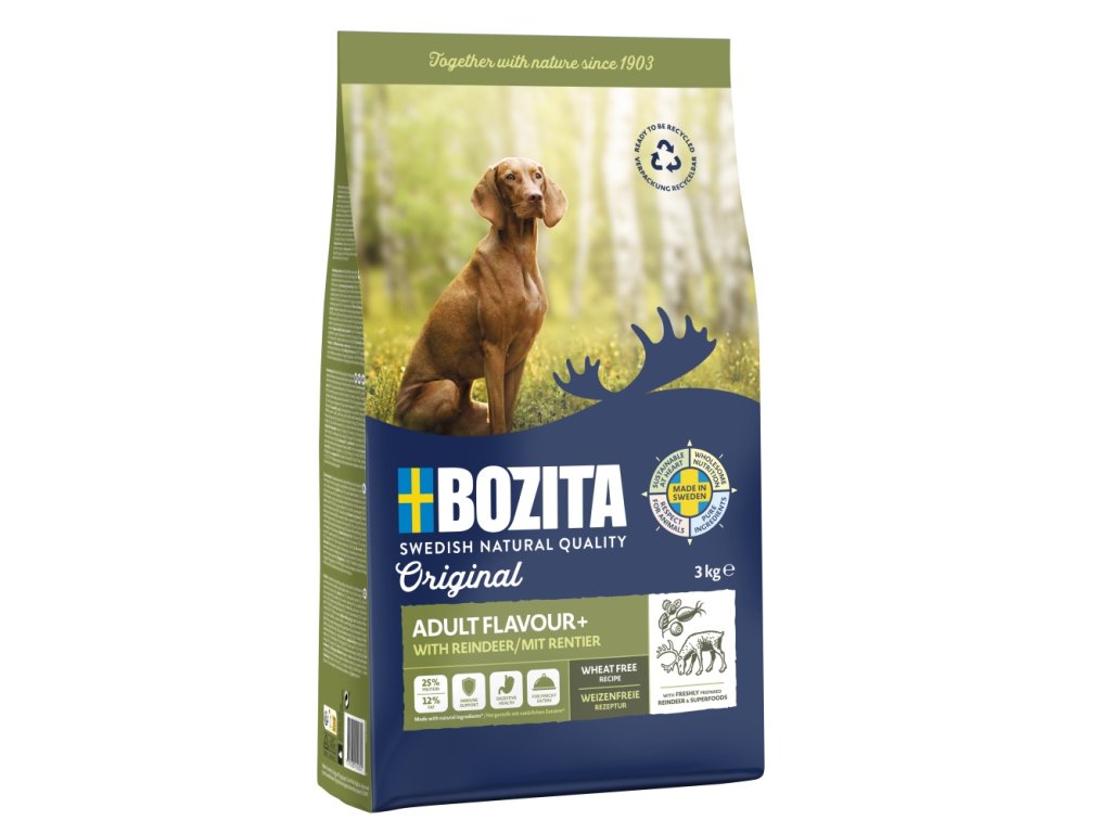 83679 1 bozita dog adult flavour plus 3 kg z kategorie chovatelske potreby a krmiva pro psy krmiva pro psy granule pro psy