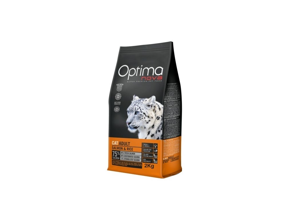 78828 3 optimanova cat adult salmon 2 kg z kategorie chovatelske potreby a krmiva pro kocky krmivo a pamlsky pro kocky granule pro kocky