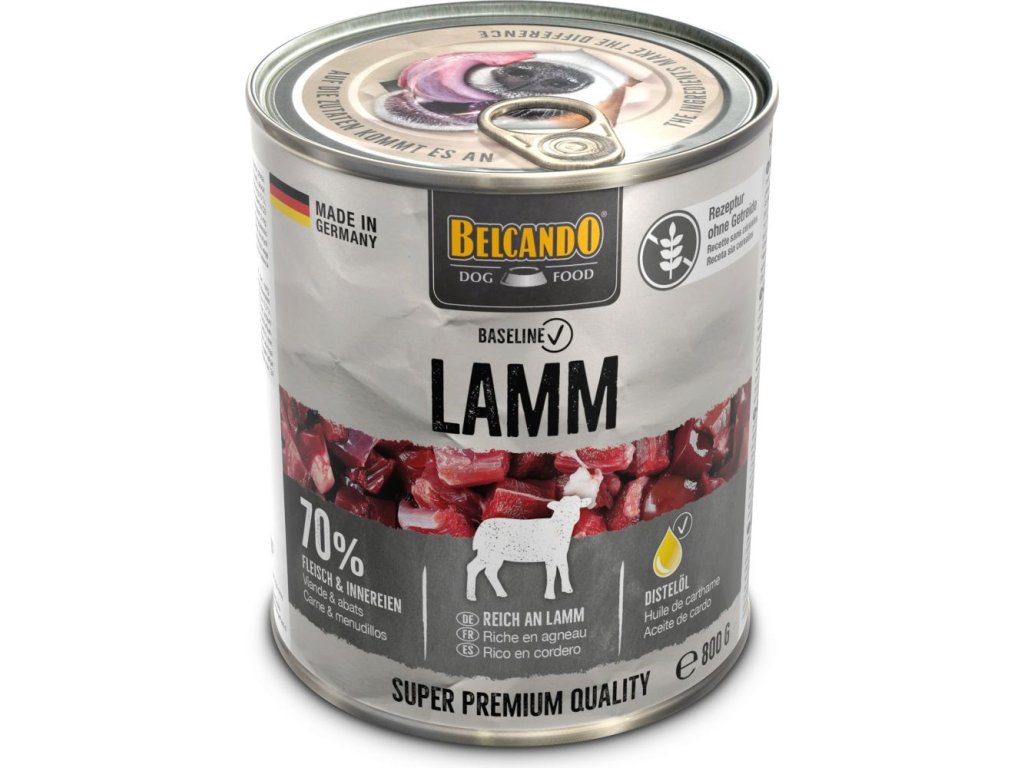 81021 2 belcando baseline jehneci 800 g z kategorie chovatelske potreby a krmiva pro psy krmiva pro psy konzervy pro psy
