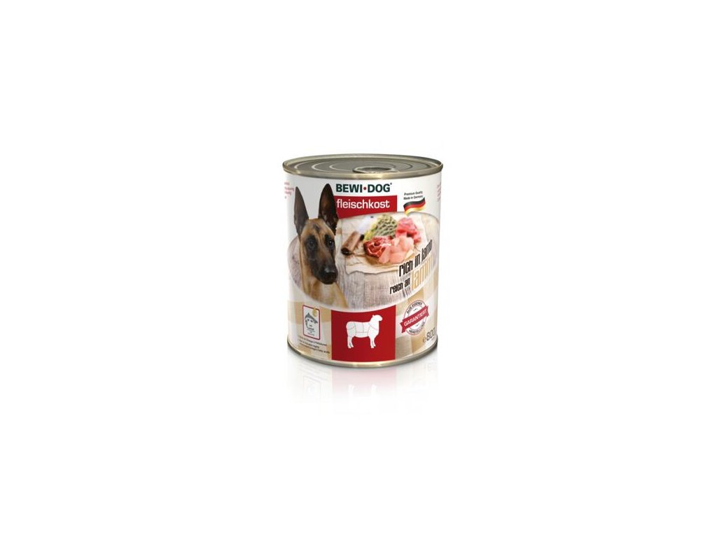 79902 1 bewi dog bohate na jehneci 400 g z kategorie chovatelske potreby a krmiva pro psy krmiva pro psy konzervy pro psy