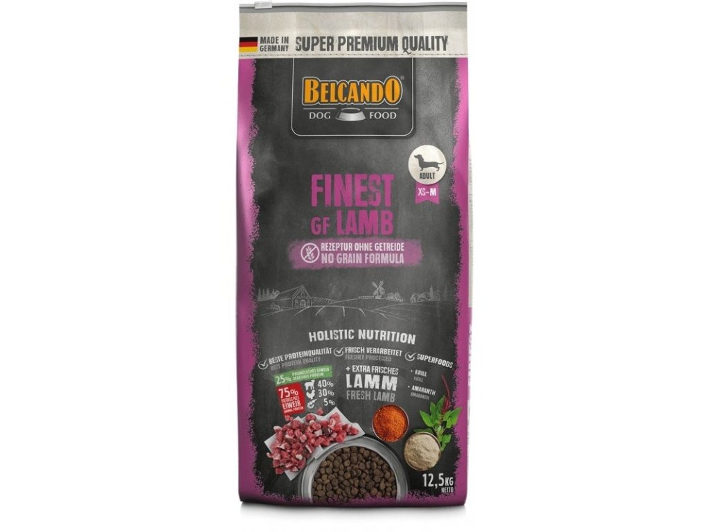 80280 1 belcando finest gf lamb 4 kg z kategorie chovatelske potreby a krmiva pro psy krmiva pro psy granule pro psy