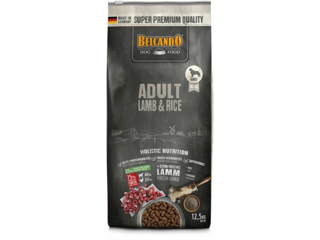 80118 1 80118 1 belcando adult lamb rice 12 5 kg z kategorie chovatelske potreby a krmiva pro psy krmiva pro psy granule pro psy