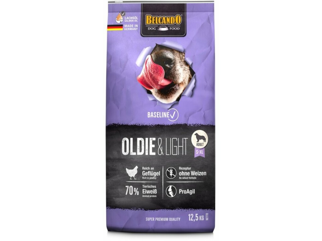 80991 1 80991 1 belcando baseline oldie light 12 5 kg z kategorie chovatelske potreby a krmiva pro psy krmiva pro psy granule pro psy