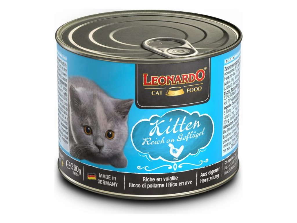 80667 leonardo kitten bohate na kureci maso 200g z kategorie chovatelske potreby a krmiva pro kocky krmivo a pamlsky pro kocky konzervy pro kocky