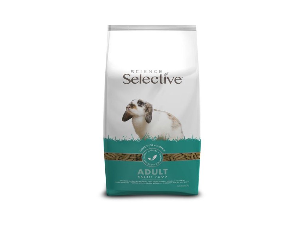 55578 1 supreme science selective rabbit kralik adult 3 kg z kategorie chovatelske potreby a krmiva pro hlodavce a mala zvirata krmiva pro hlodavce a mala zvirata