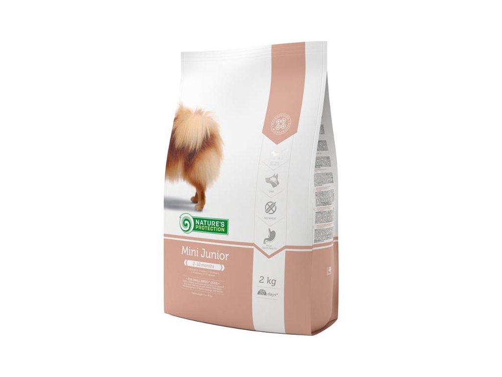 55731 1 nature s protection dog dry junior mini 2 kg z kategorie chovatelske potreby a krmiva pro psy krmiva pro psy granule pro psy