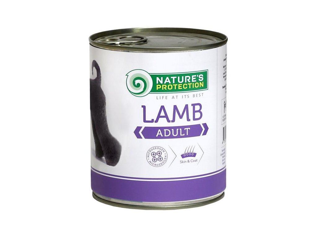 55842 1 nature s protection dog adult jehne konzerva 800g z kategorie chovatelske potreby a krmiva pro psy krmiva pro psy konzervy pro psy