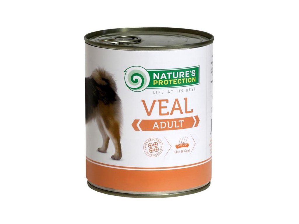 55845 1 nature s protection dog adult teleci konzerva 800g z kategorie chovatelske potreby a krmiva pro psy krmiva pro psy konzervy pro psy