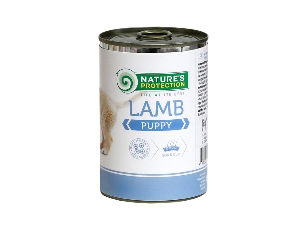 55863 1 nature s protection dog puppy jehne konzerva 400g z kategorie chovatelske potreby a krmiva pro psy krmiva pro psy konzervy pro psy