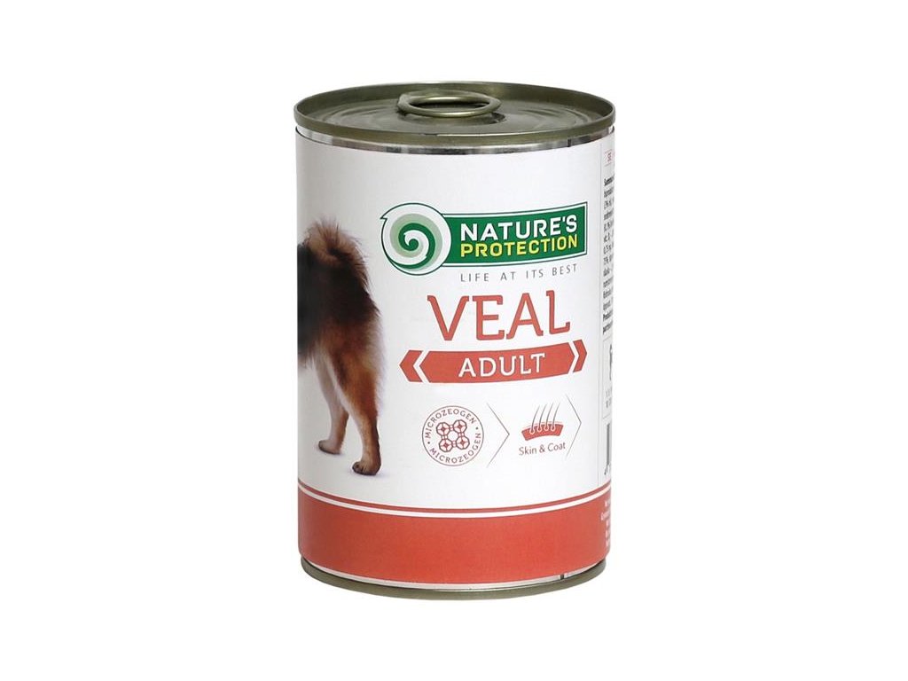 55866 1 nature s protection dog adult teleci konzerva 400g z kategorie chovatelske potreby a krmiva pro psy krmiva pro psy konzervy pro psy