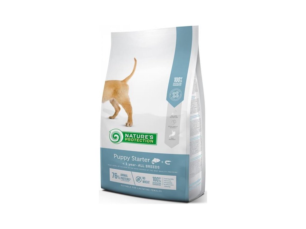 55971 1 nature s protection dog dry starter 2 kg z kategorie chovatelske potreby a krmiva pro psy krmiva pro psy granule pro psy