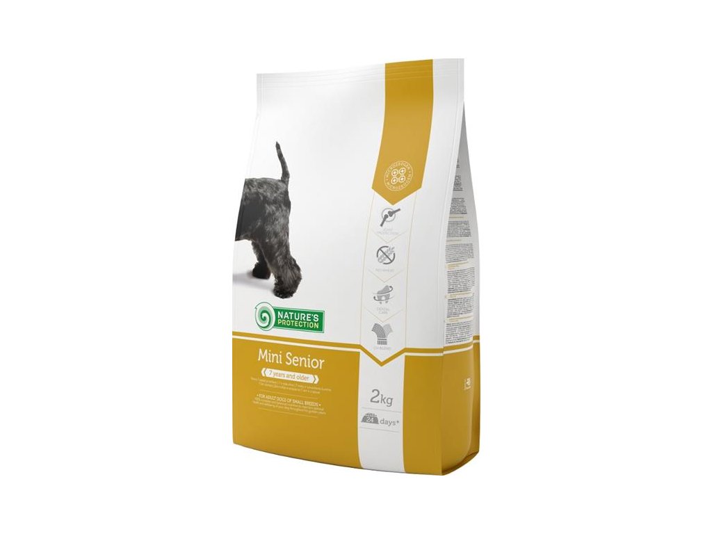55983 1 nature s protection dog dry senior mini 2 kg z kategorie chovatelske potreby a krmiva pro psy krmiva pro psy granule pro psy
