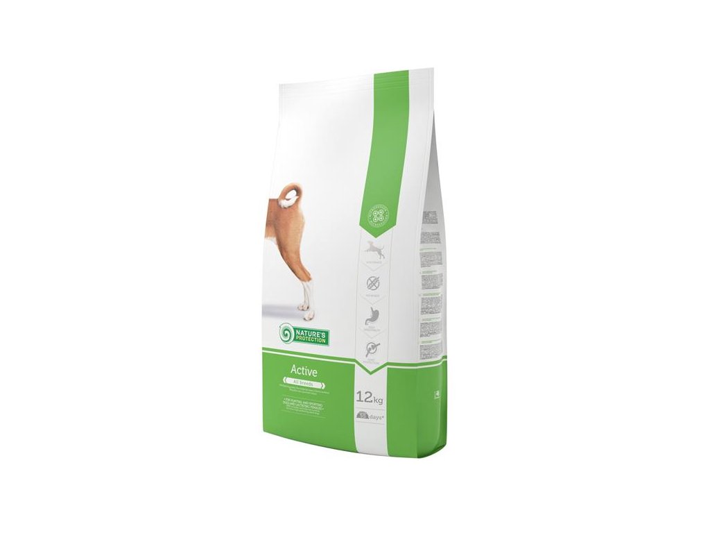 56058 1 nature s protection dog dry active 12 kg z kategorie chovatelske potreby a krmiva pro psy krmiva pro psy granule pro psy