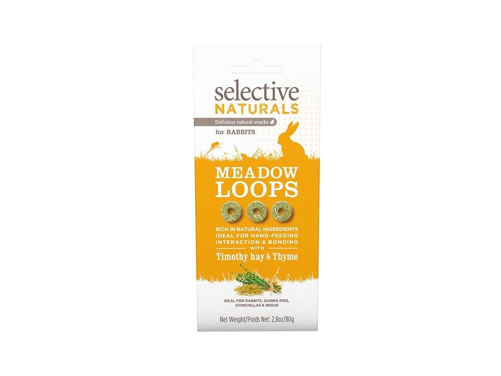 56082 1 supreme selective naturals snack meadow loops 80 g z kategorie chovatelske potreby a krmiva pro hlodavce a mala zvirata pamlsky pro hlodavce
