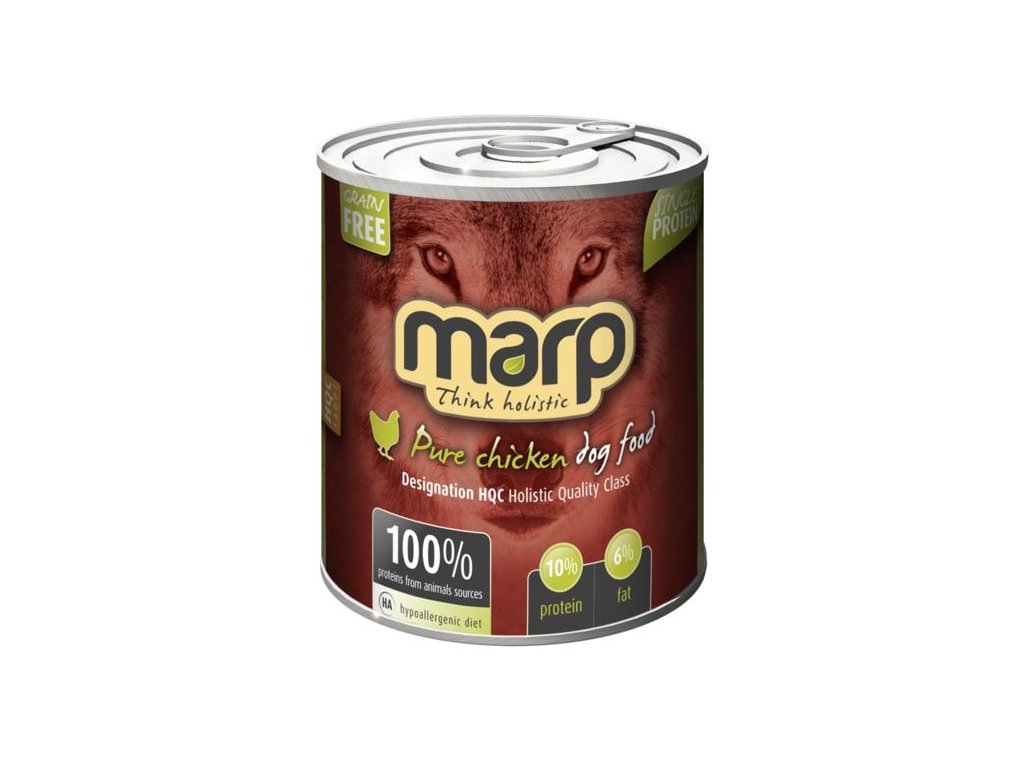 11991 1 marp holistic dog konzerva pure chicken 800g z kategorie chovatelske potreby a krmiva pro psy krmiva pro psy konzervy pro psy