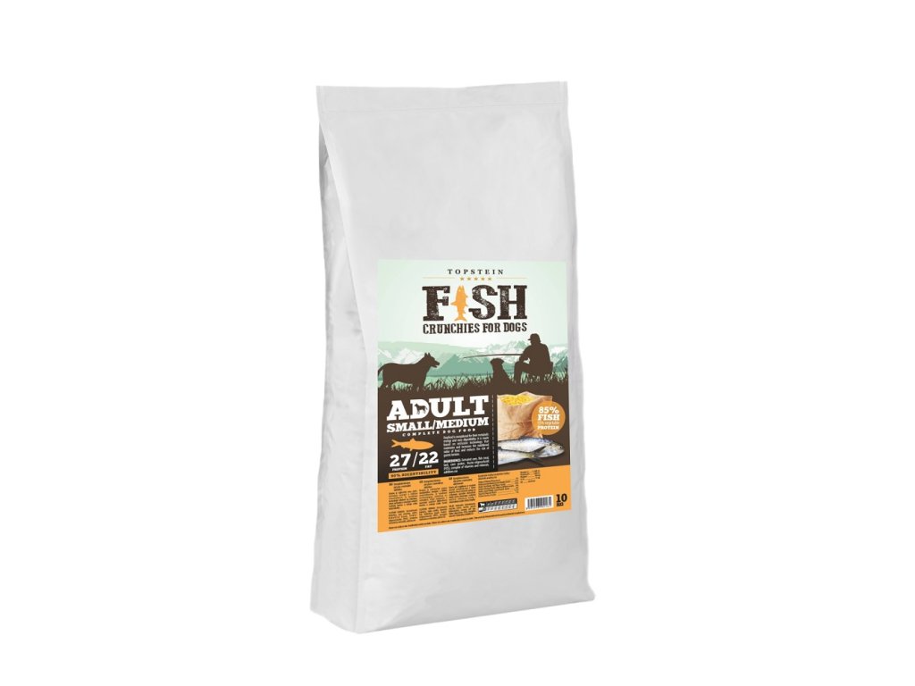 83250 1 fish crunchies for dogs small medium 10 kg z kategorie chovatelske potreby a krmiva pro psy krmiva pro psy granule pro psy