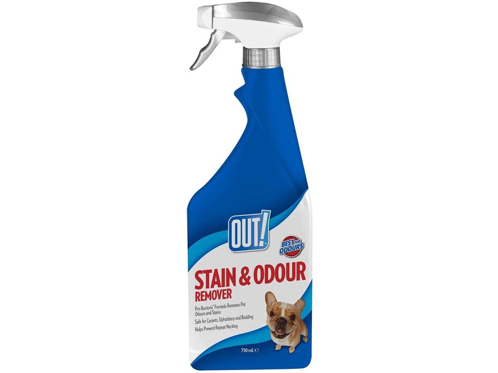33660 out odstranovac zapachu a necistot 750 ml z kategorie chovatelske potreby a krmiva pro psy hygiena a kosmetika psa cistice a odpuzovace psu