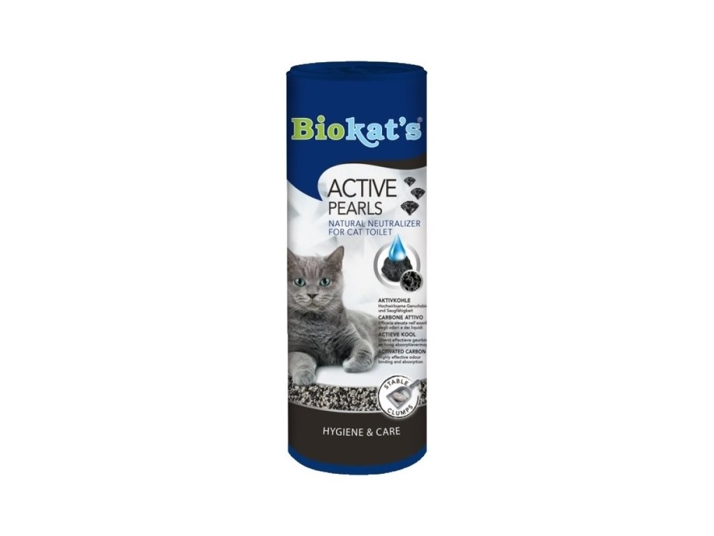 26295 1 biokat s active pearls aktivni uhli do wc 700 ml z kategorie chovatelske potreby a krmiva pro kocky toalety steliva pro kocky odstranovace zapachu kocek
