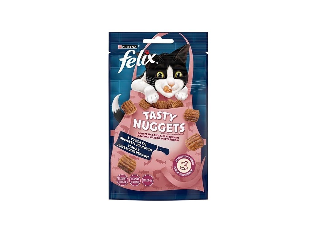 83838 felix tasty nuggets losos a pstruh 50g z kategorie chovatelske potreby a krmiva pro kocky krmivo a pamlsky pro kocky pamlsky pro kocky