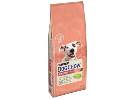 82446 1 purina dog chow adult sensitive salmon rice 14 kg z kategorie chovatelske potreby a krmiva pro psy krmiva pro psy granule pro psy