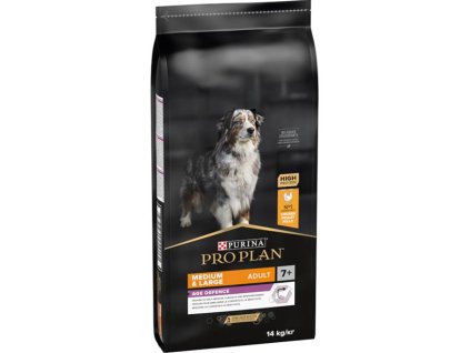 82473 1 pro plan dog adult medium large 7 age defence kure 14 kg z kategorie chovatelske potreby a krmiva pro psy krmiva pro psy granule pro psy