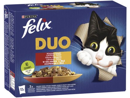 90459 3 felix fantastic duo multipack lahodny vyber v zele 12x85g