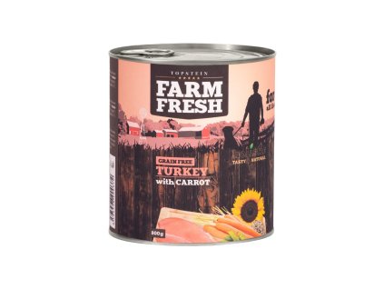 83190 1 farm fresh kruta s mrkvi 800g z kategorie chovatelske potreby a krmiva pro psy krmiva pro psy konzervy pro psy
