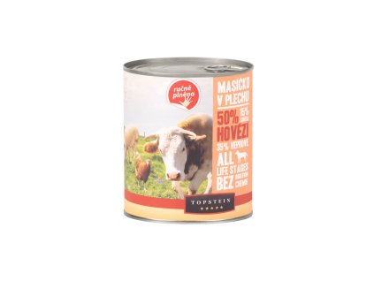 82866 1 topstein masicko v plechu hovezi 800 g z kategorie chovatelske potreby a krmiva pro psy krmiva pro psy konzervy pro psy