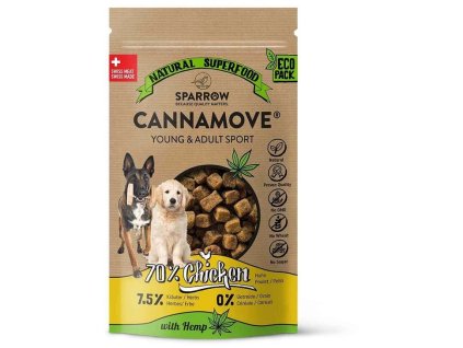 89637 1 sparrow dog cannasnack with cbd chicken 150g