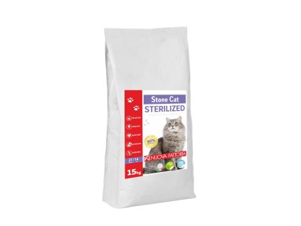 83379 1 nuova fattoria stone cat sterilized 5 kg z kategorie chovatelske potreby a krmiva pro kocky krmivo a pamlsky pro kocky granule pro kocky