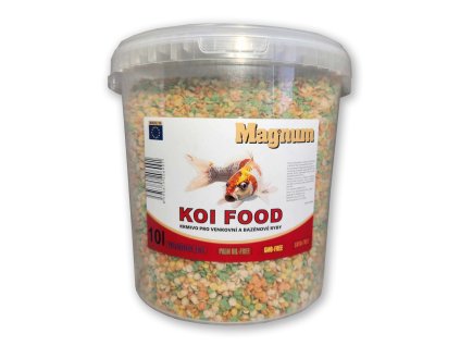 100207 magnum koi food 10 l