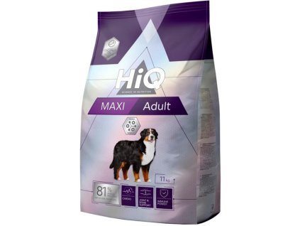 58430 1 hiq dog dry adult maxi 11 kg z kategorie chovatelske potreby a krmiva pro psy krmiva pro psy granule pro psy