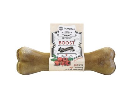 77868 3 pawerce zvykaci kost plnena boost 17cm z kategorie chovatelske potreby a krmiva pro psy pamlsky pro psy plnene buvoli kosti