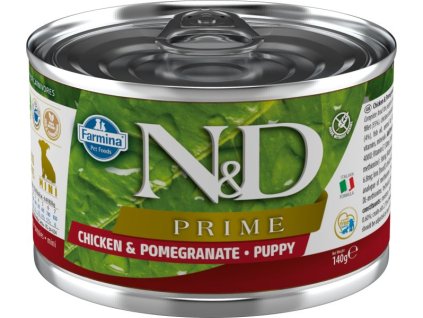 9588 1 n d dog prime puppy chicken pomegranate mini 140g