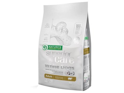 56454 1 nature s protection dog dry superior adult sb white lamb 10 kg z kategorie chovatelske potreby a krmiva pro psy krmiva pro psy granule pro psy