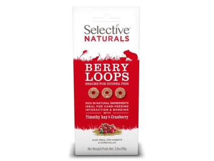 56688 2 supreme selective naturals snack berry loops 80g z kategorie chovatelske potreby a krmiva pro hlodavce a mala zvirata pamlsky pro hlodavce
