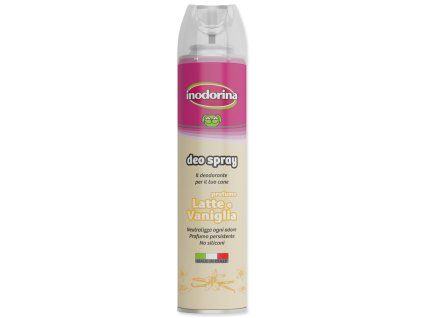 60188 1 inodorina deodorant mleko a vanilka 300 ml z kategorie chovatelske potreby a krmiva pro psy hygiena a kosmetika psa parfemy pro psy