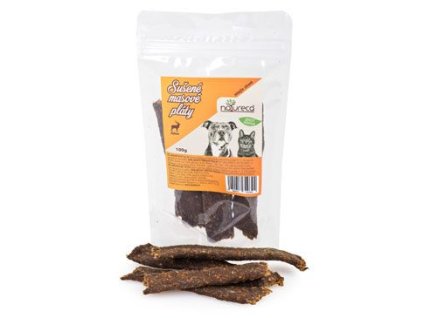36153 natureca 100 masove platy jelen pochoutka pro psy a kocky 100g z kategorie chovatelske potreby a krmiva pro kocky krmivo a pamlsky pro kocky pamlsky pro kocky