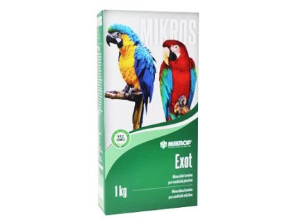 38943 1 mikros exot pro papousky plv 1kg krabicka z kategorie chovatelske potreby pro ptaky a papousky vitaminy mineraly pro papousky vitaminy pro papousky