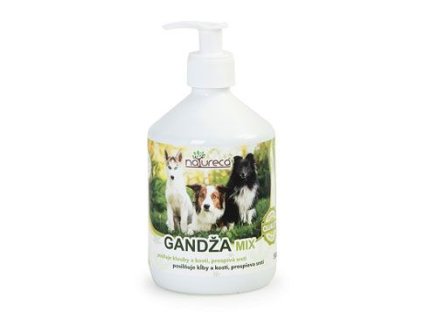 36063 natureca gandza mix 500ml z kategorie chovatelske potreby a krmiva pro psy vitaminy a leciva pro psy konopne a cbd produkty pro psy