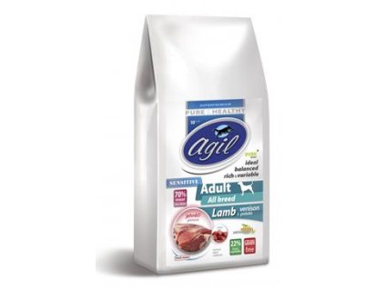 75381 1 agil adult sensitive grain free lamb venision 2kg z kategorie chovatelske potreby a krmiva pro psy krmiva pro psy granule pro psy