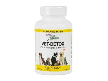 44052 1 vet detox pro zdravi jater a zlucniku 30cps z kategorie chovatelske potreby a krmiva pro kocky vitaminy a leciva pro kocky ledviny a jatra kocek