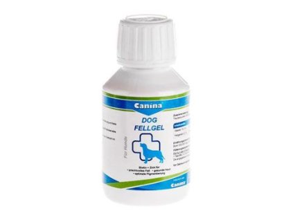 44091 1 canina dog fell gel 100ml z kategorie chovatelske potreby a krmiva pro psy vitaminy a leciva pro psy kuze a srst psu