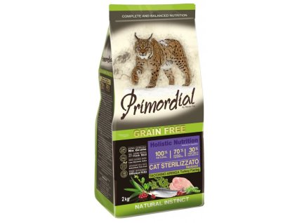 27012 primordial gf cat sterilizzato turkey herring 2 kg z kategorie chovatelske potreby a krmiva pro kocky krmivo a pamlsky pro kocky granule pro kocky