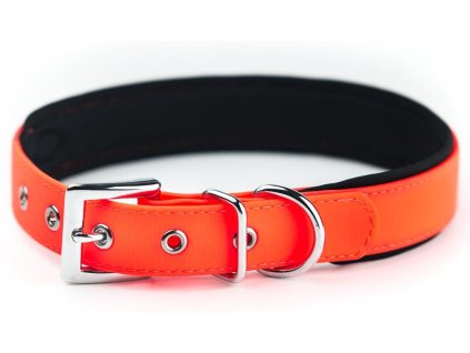 25005 3 nobby cover obojek pvc oranzovy m l 45 55cm z kategorie chovatelske potreby a krmiva pro psy obojky voditka a postroje pro psy obojky pro psy
