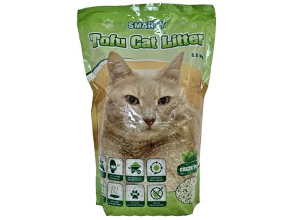 78378 1 smarty tofu cat litter green tea podestylka 6 l