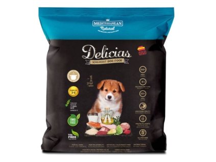 89940 1 delicias dog puppy soft polomekke krmivo 800 g