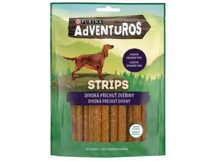 82629 1 purina adventuros strips s prichuti zveriny 90g